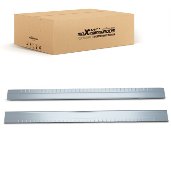 Pair Slip On Rocker Panels compatible for GMC Sierra 1999-2007 Left+Right 02ETG4501ABK1