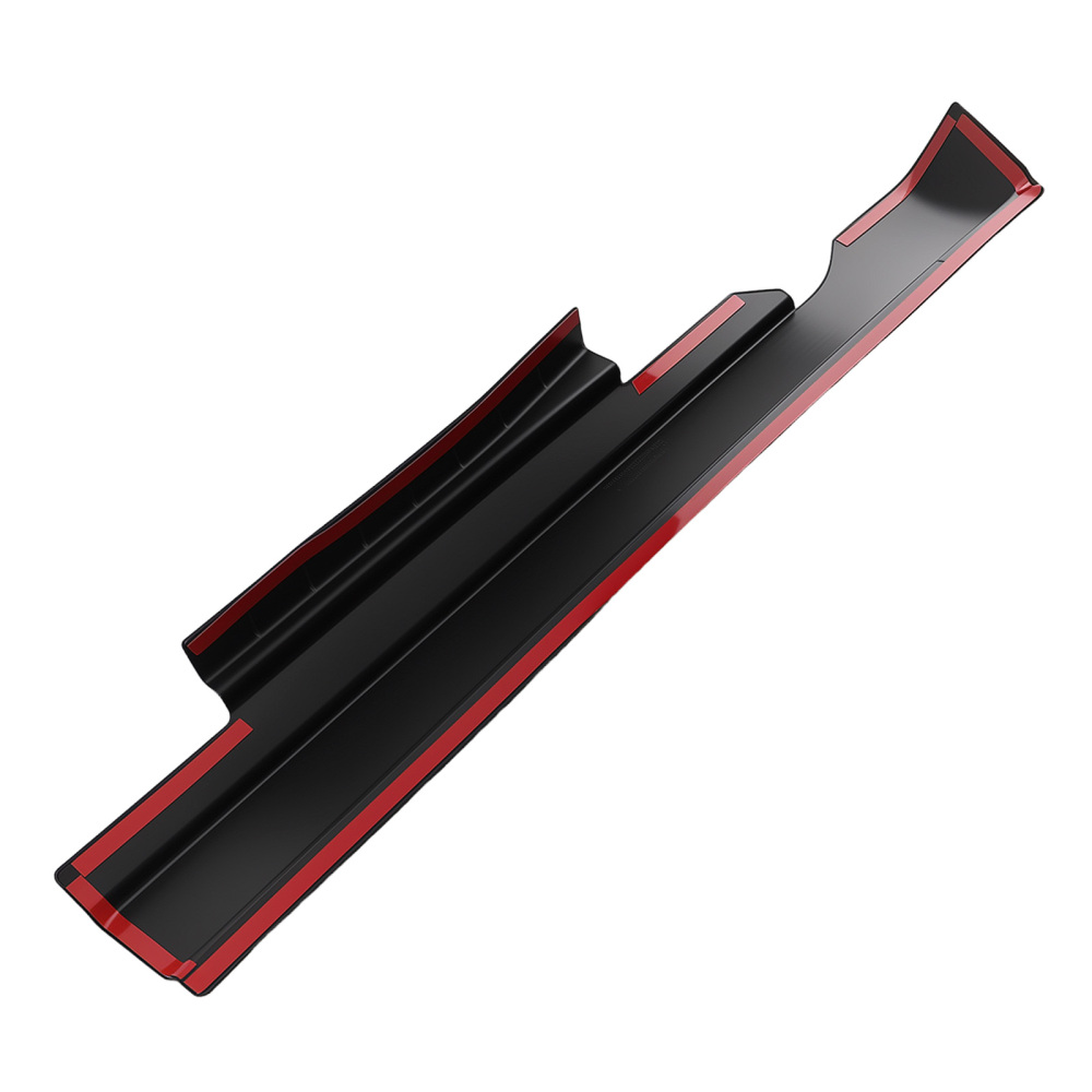 Rocker Panels Guard Sill Covers compatible for Ram 1500 2011-2018 Crew Cab 14064 Black