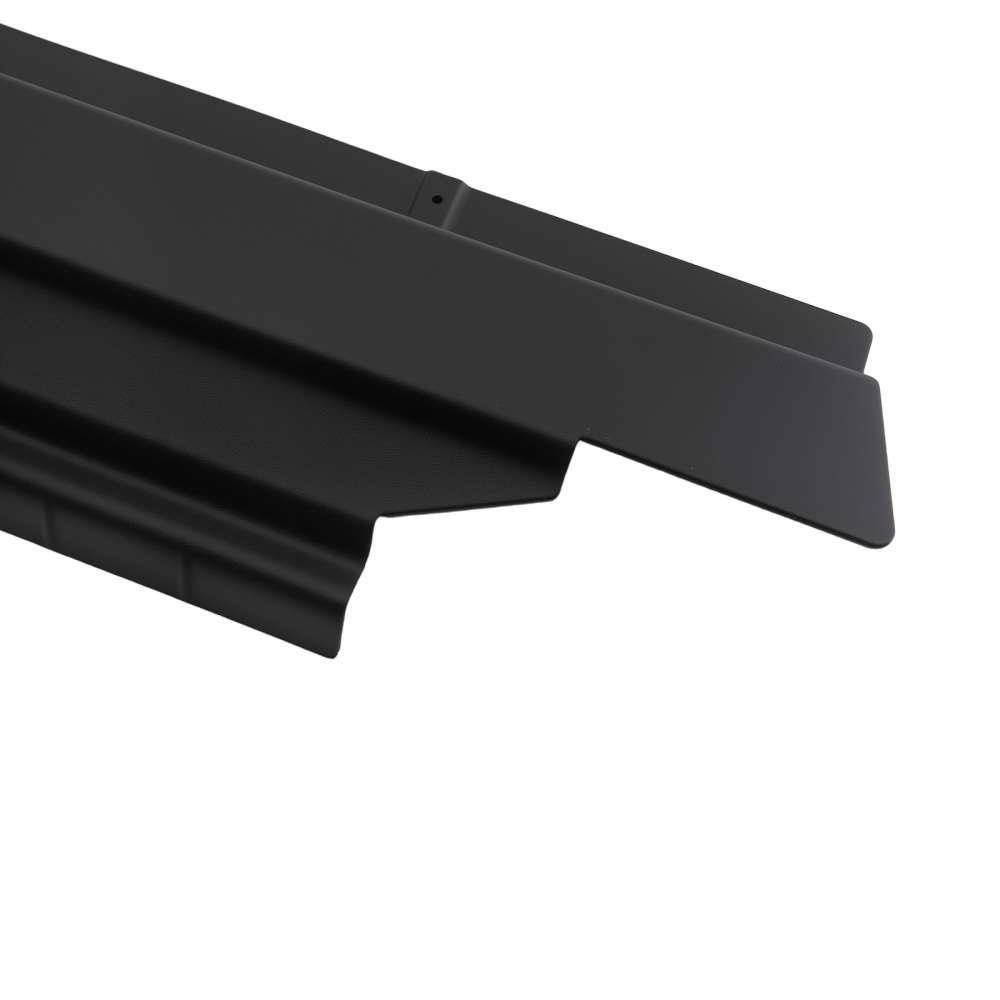 Rocker Panels Guard Sill Covers compatible for Ram 1500 2011-2018 Crew Cab 14064 Black