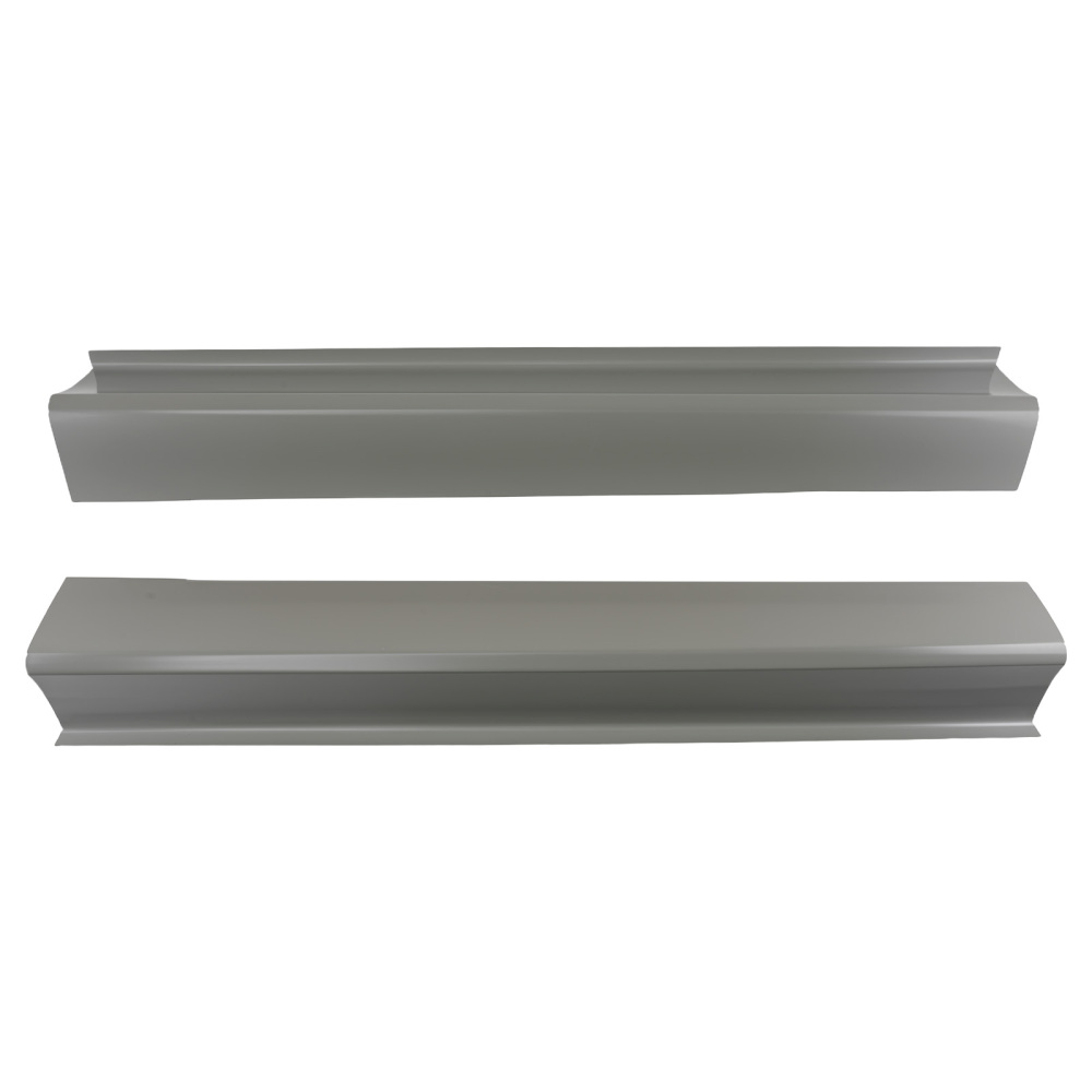 Pair Slip On Rocker Panels compatible for Chevy Cruze 11-16 Steel 4Dr Driver Passenger