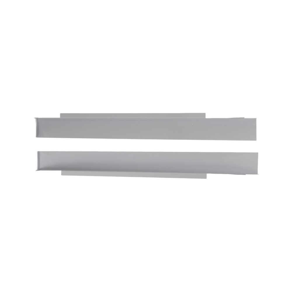 Pair Slip On Rocker Panels compatible for Chevy Express compatible for GMC Savana Van 1996-2014 Silver