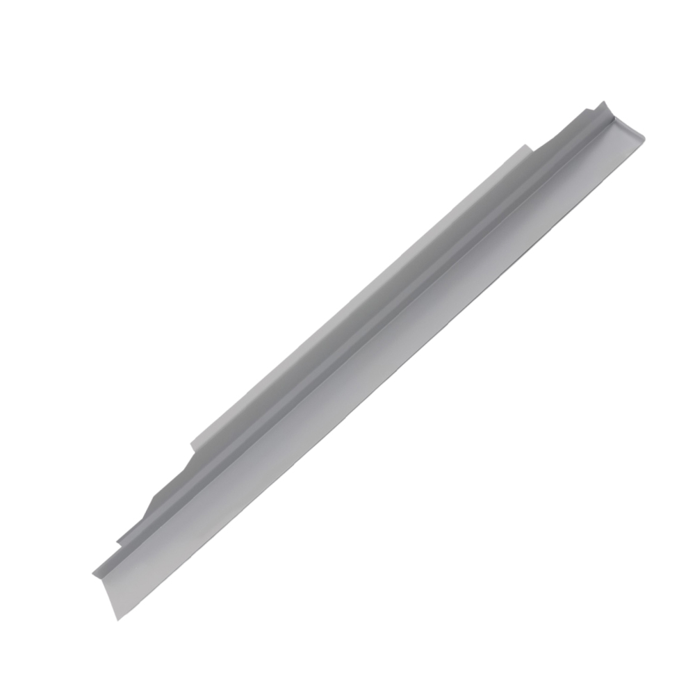 Pair Slip On Rocker Panels compatible for Chevy Express compatible for GMC Savana Van 1996-2014 Silver