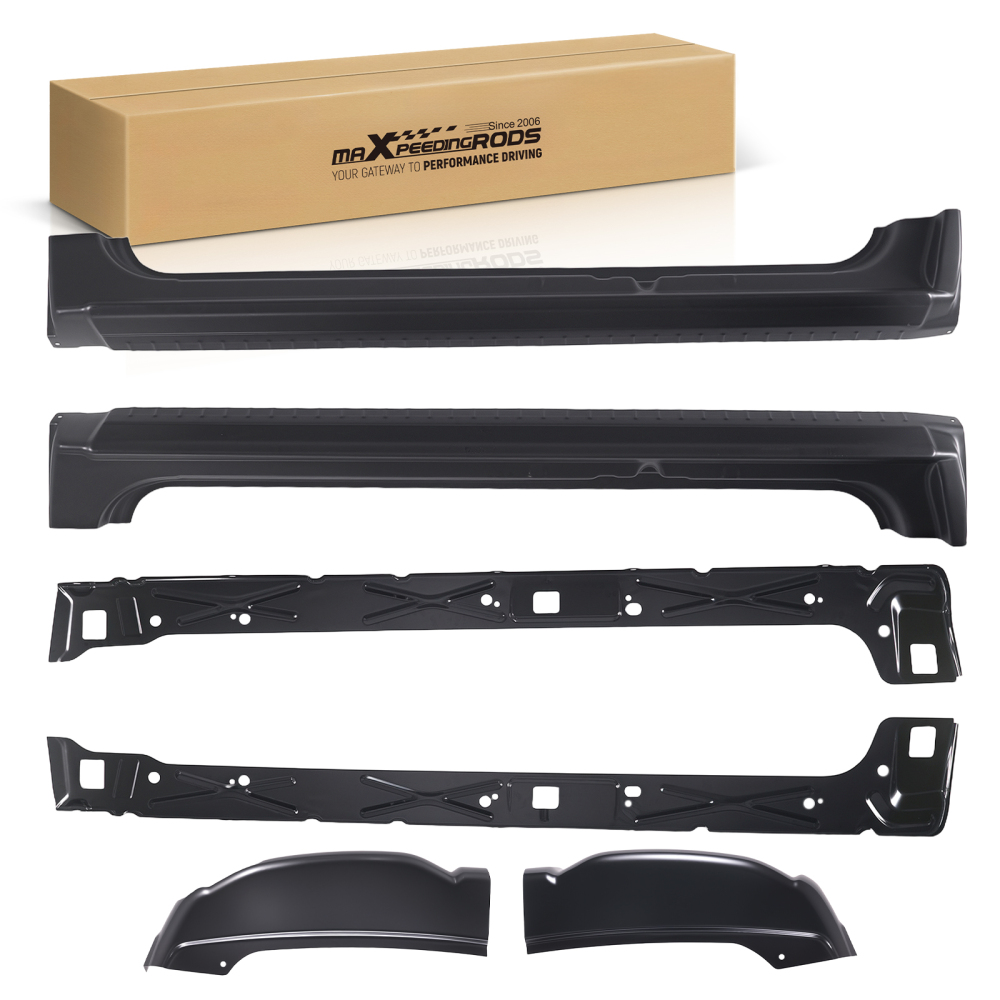 Cab Corners Inner Outer Rocker compatible for GMC Sierra 1999-2007 Extended 0856-106R