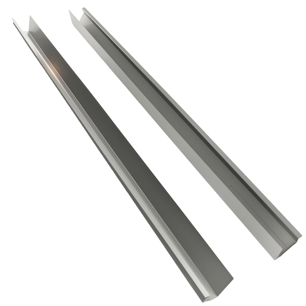 Rocker Panel Pair compatible for Chevy Silverado GMC Sierra Crew Cab 4 Door 2014 2015 2016