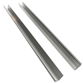 Rocker Panel Pair compatible for Chevy Silverado GMC Sierra Crew Cab 4 Door 2014 2015 2016