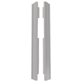 LHRH Slip On Rocker Panels Set Steel compatible for Jeep Liberty 4 Door 2002-2007