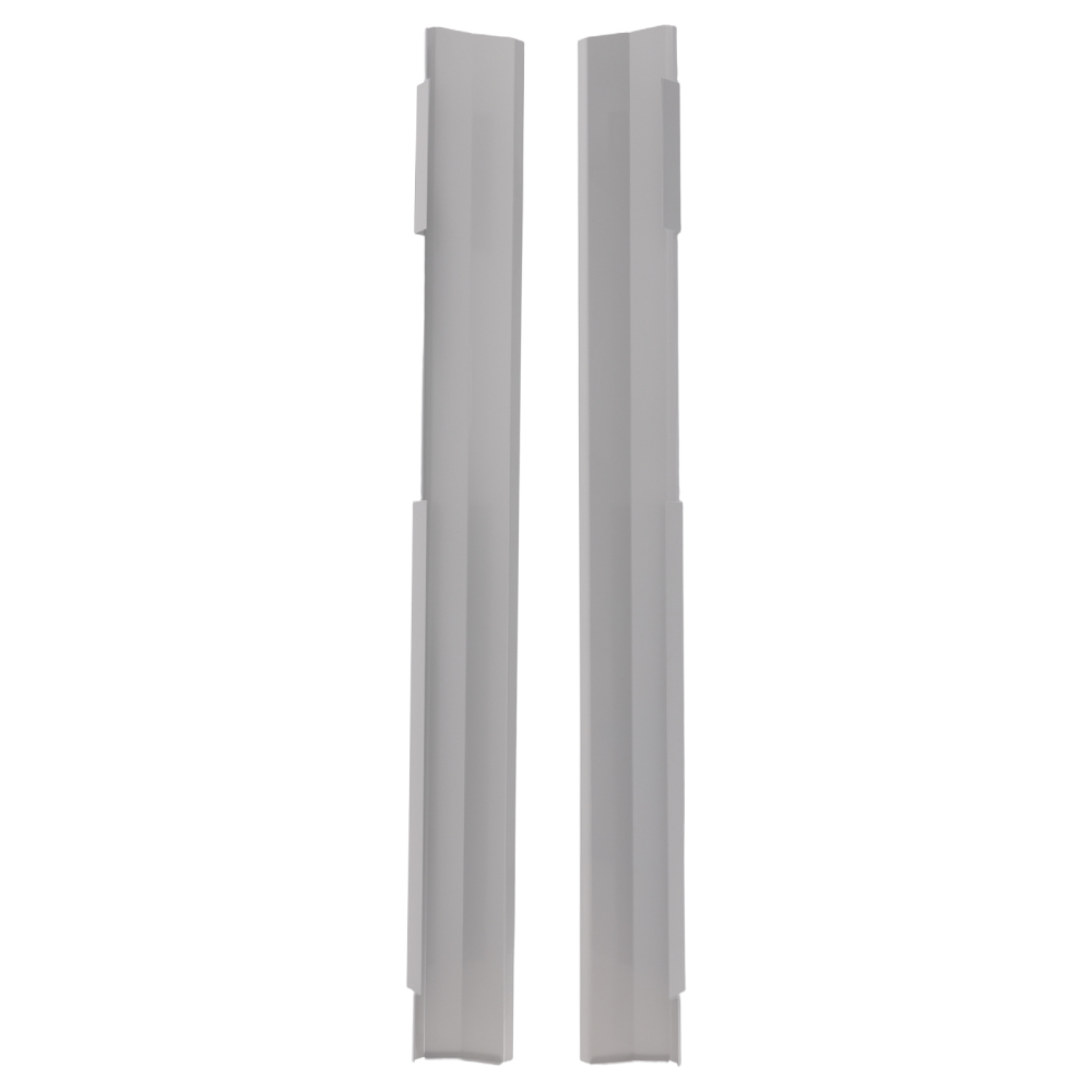 LHRH Slip On Rocker Panels Set Steel compatible for Jeep Liberty 4 Door 2002-2007