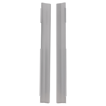 LHRH Slip On Rocker Panels Set Steel compatible for Jeep Liberty 4 Door 2002-2007