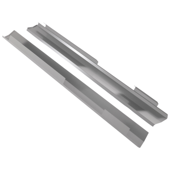 LHRH Slip On Rocker Panels Set Steel compatible for Jeep Liberty 4 Door 2002-2007