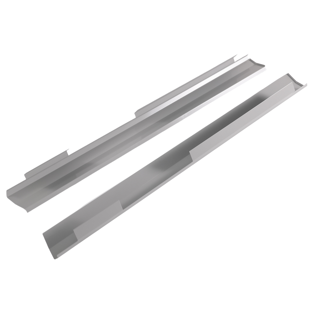 LHRH Slip On Rocker Panels Set Steel compatible for Jeep Liberty 4 Door 2002-2007