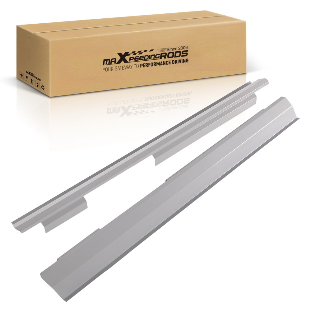 LHRH Slip On Rocker Panels Set Steel compatible for Jeep Liberty 4 Door 2002-2007