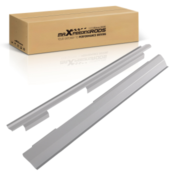 LHRH Slip On Rocker Panels Set Steel compatible for Jeep Liberty 4 Door 2002-2007