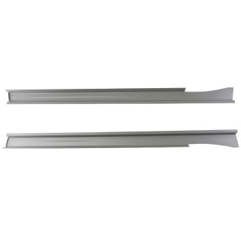 Slip-on Rocker Panels Pair compatible for Ram 1500 2500 3500 2009-2018 Extended Cab Steel