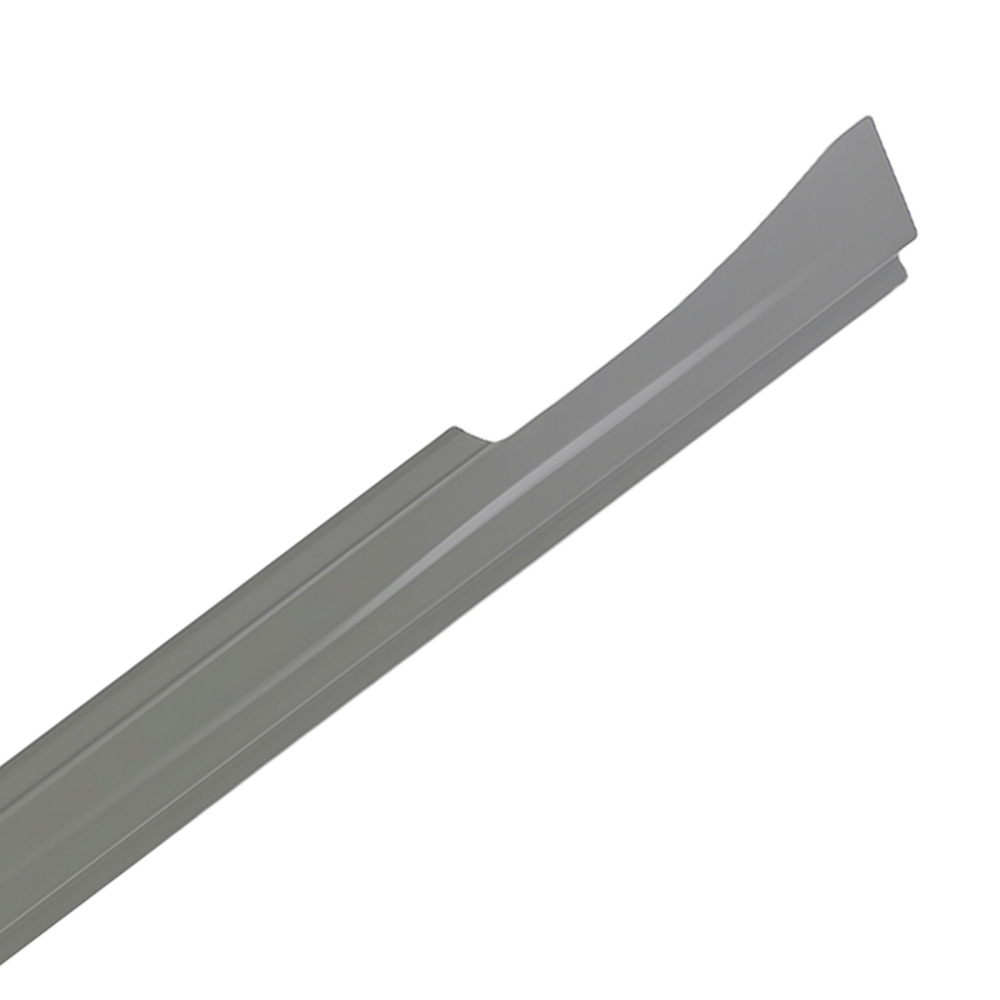 Slip-on Rocker Panels Pair compatible for Ram 1500 2500 3500 2009-2018 Extended Cab Steel