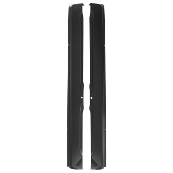 Cab Corners Rocker Panels compatible for RAM 1500 2500 3500 2002-2008 4DR Steel Black