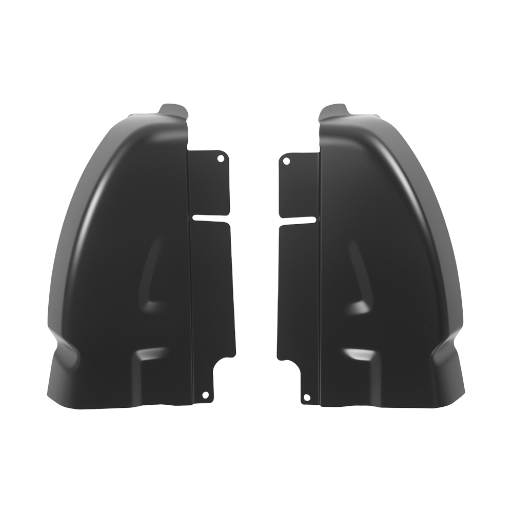 Cab Corners Rocker Panels compatible for RAM 1500 2500 3500 2002-2008 4DR Steel Black