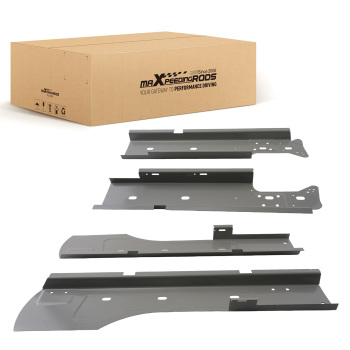Crew Cab Inner Rocker Panels compatible for Dodge Ram 2009-2018 Leftright Sides New Pair