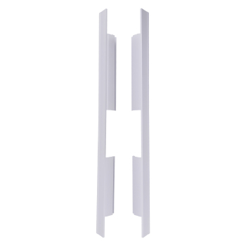 Pair Rocker Panel compatible for Ford Expedition 07-17 Zinc Plated Direct Fit Steel