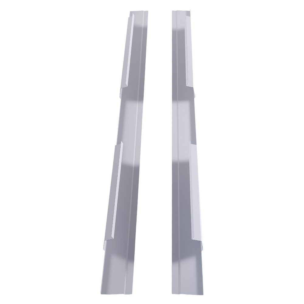 Pair Rocker Panel compatible for Ford Expedition 07-17 Zinc Plated Direct Fit Steel