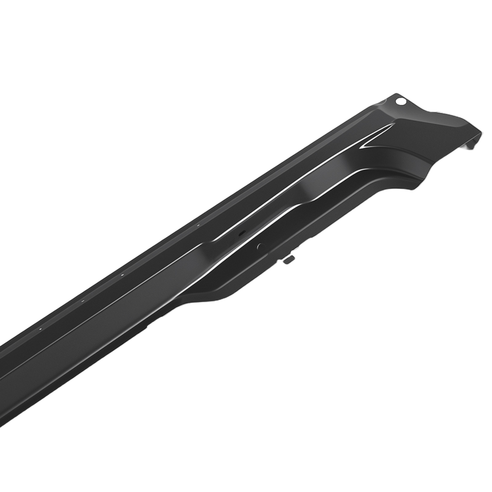 LHRH Rocker Panel compatible for Ford F-150 2009-2014 Super Cab Steel Pair Black