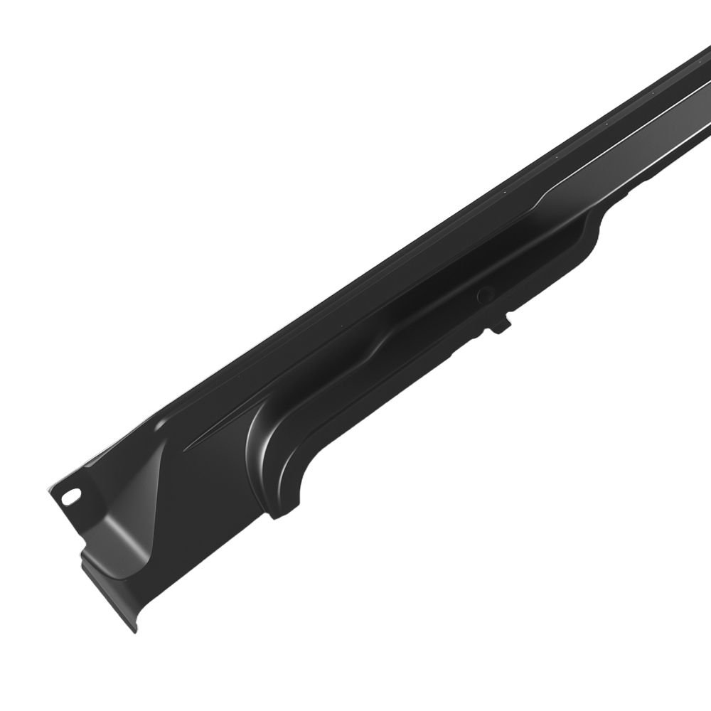 LHRH Rocker Panel compatible for Ford F-150 2009-2014 Super Cab Steel Pair Black
