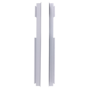Pair Slip On Rocker Panels compatible for Silverado Sierra GMC Sierra 2007-2013 Crew Cab