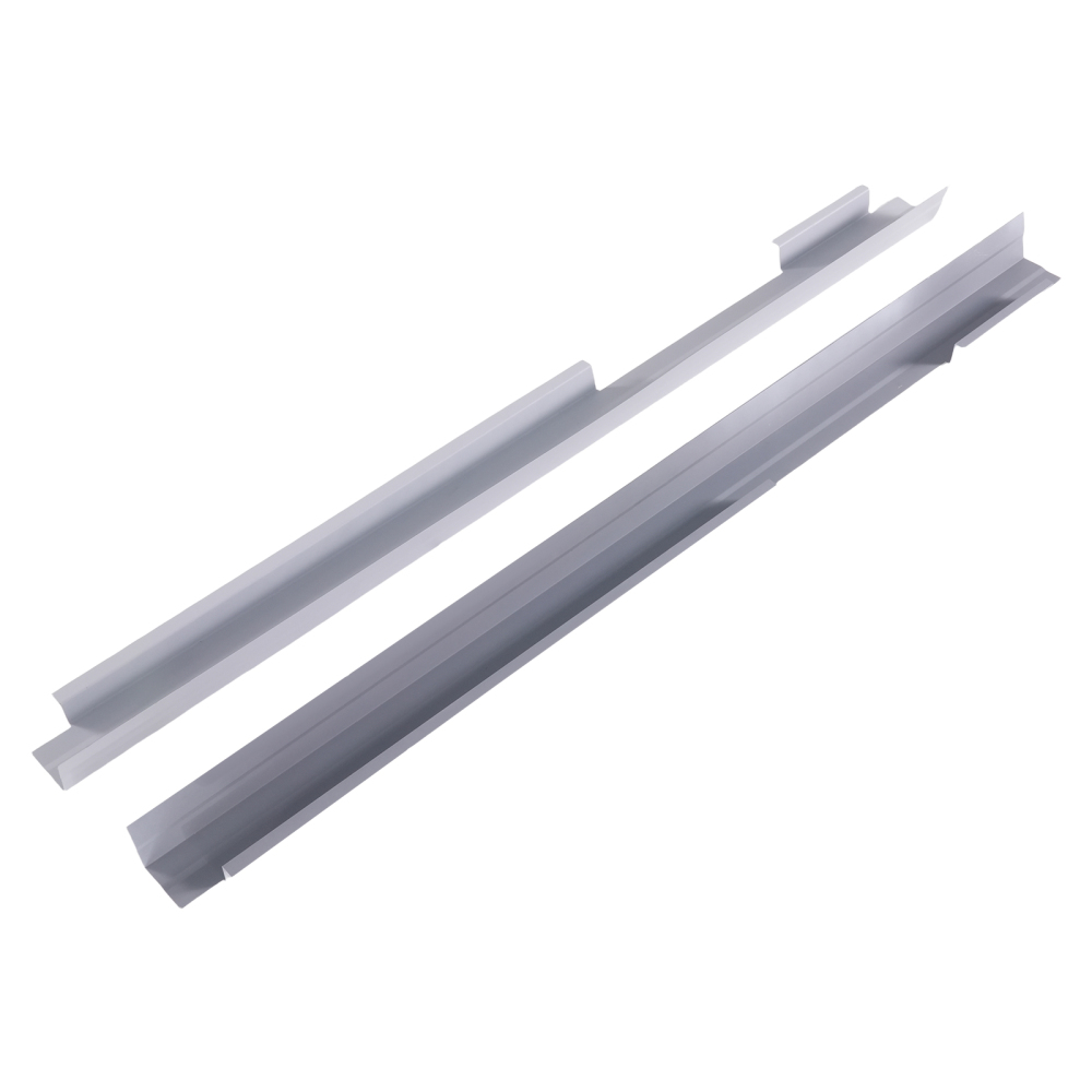 Pair Slip On Rocker Panels compatible for Silverado Sierra GMC Sierra 2007-2013 Crew Cab