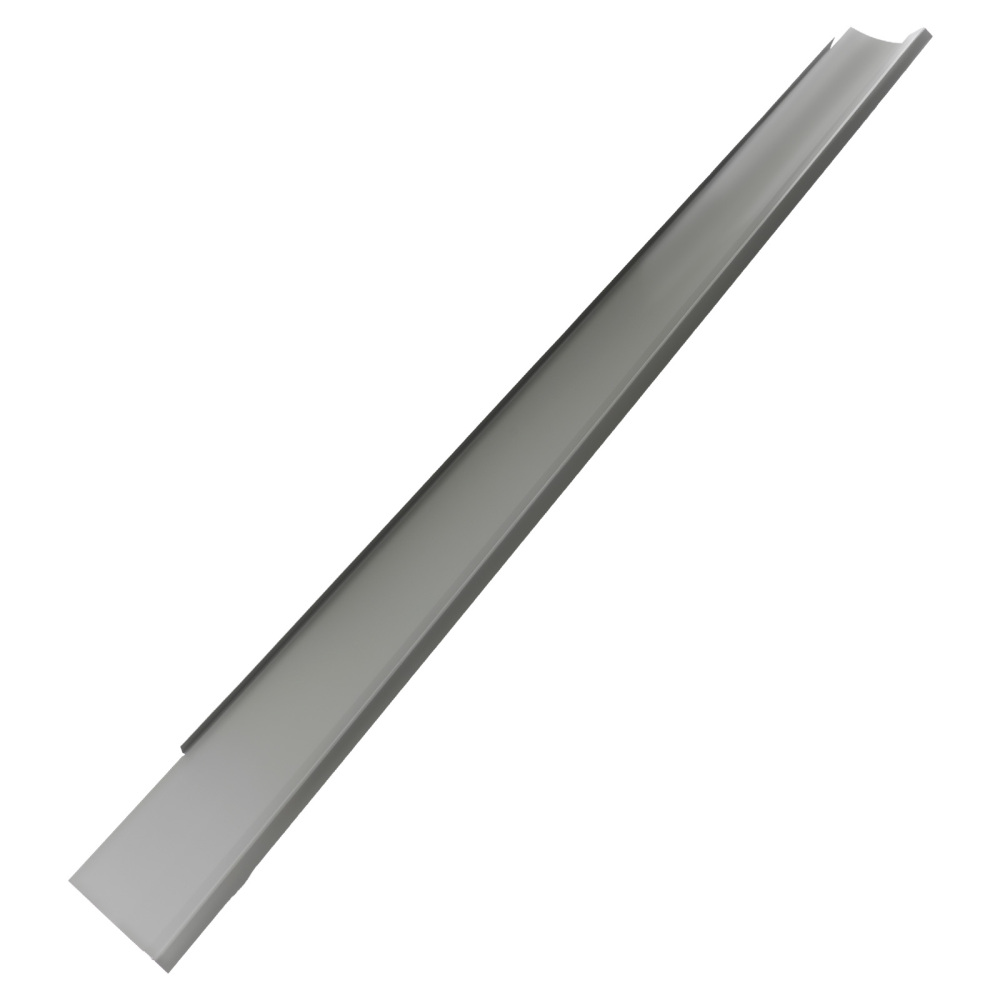 Slip On Rocker Panel Kit compatible for Volkswagen Jetta 2006-2010 4-Door Galvanized Pair
