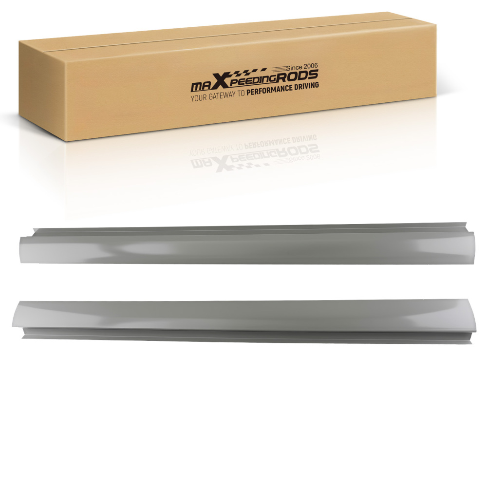 Slip On Rocker Panel Kit compatible for Volkswagen Jetta 2006-2010 4-Door Galvanized Pair