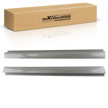 Slip On Rocker Panel Kit compatible for Volkswagen Jetta 2006-2010 4-Door Galvanized Pair
