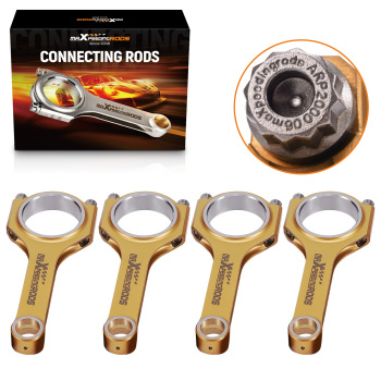 Bielle per 4 pezzi compatibile per Mazda MX5 1.6 16v Miata 1.8 133mm Pleuel ARP2000