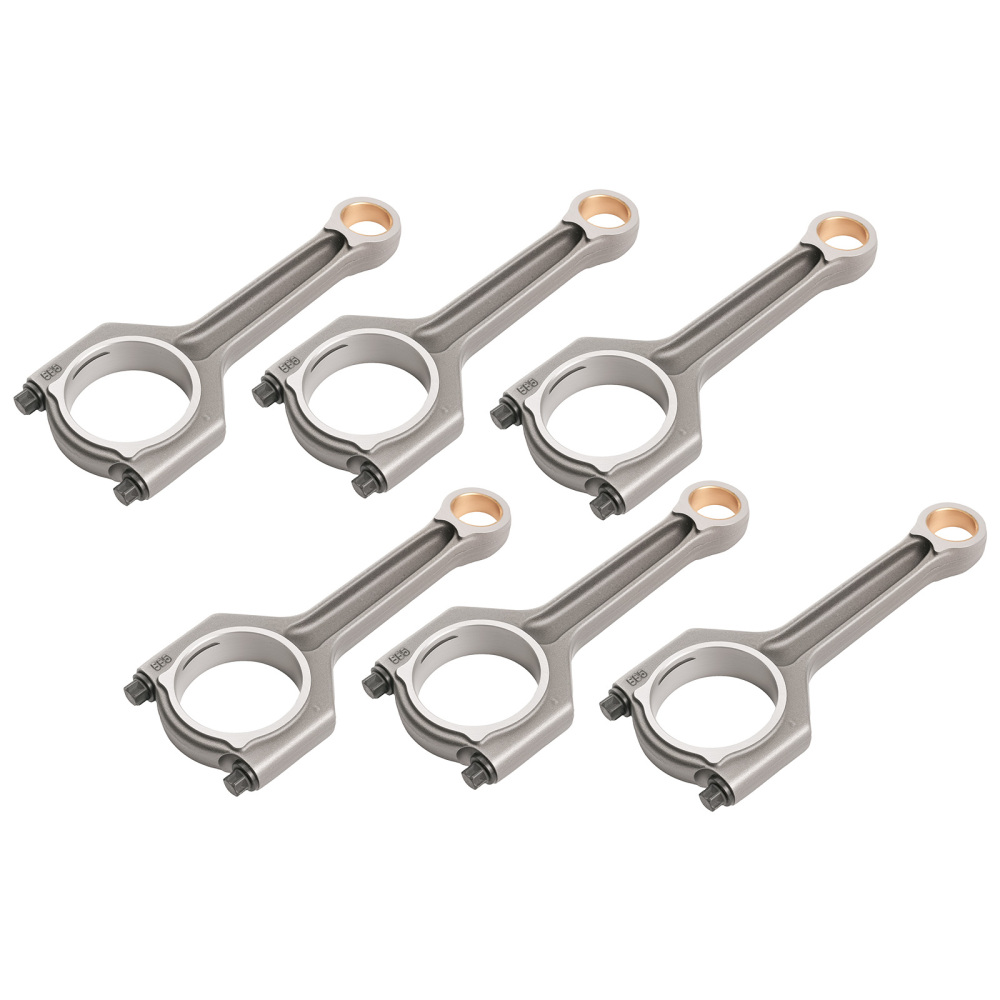 6x Connecting Rods Set compatible for BMW 335i 535i X6 Z4 E60 E71 E89 E90 E92 N54 3.0