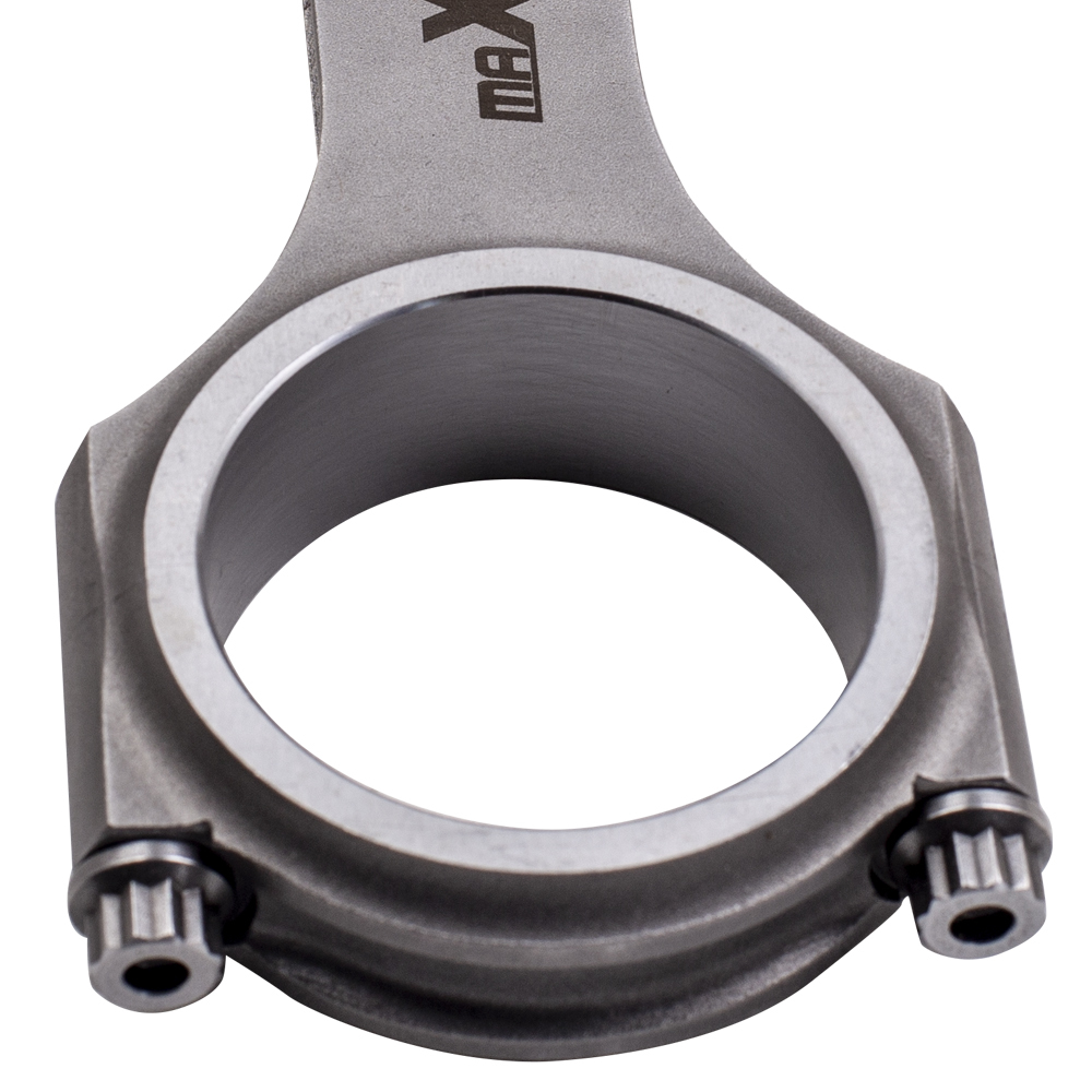 6 4340 EN24 Bielas forjadas + Pernos ARP2000 compatible para Audi VW 3.0T EA839 V6 24V TFSI