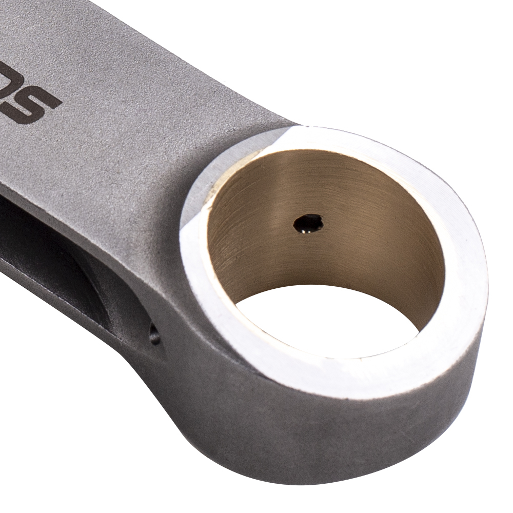 6 4340 EN24 Bielas forjadas + Pernos ARP2000 compatible para Audi VW 3.0T EA839 V6 24V TFSI