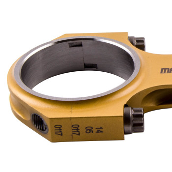 Titanizing Forged Connecting Rods+ARP2000 Bolts compatible for Porsche 912 356 1.6 5.354