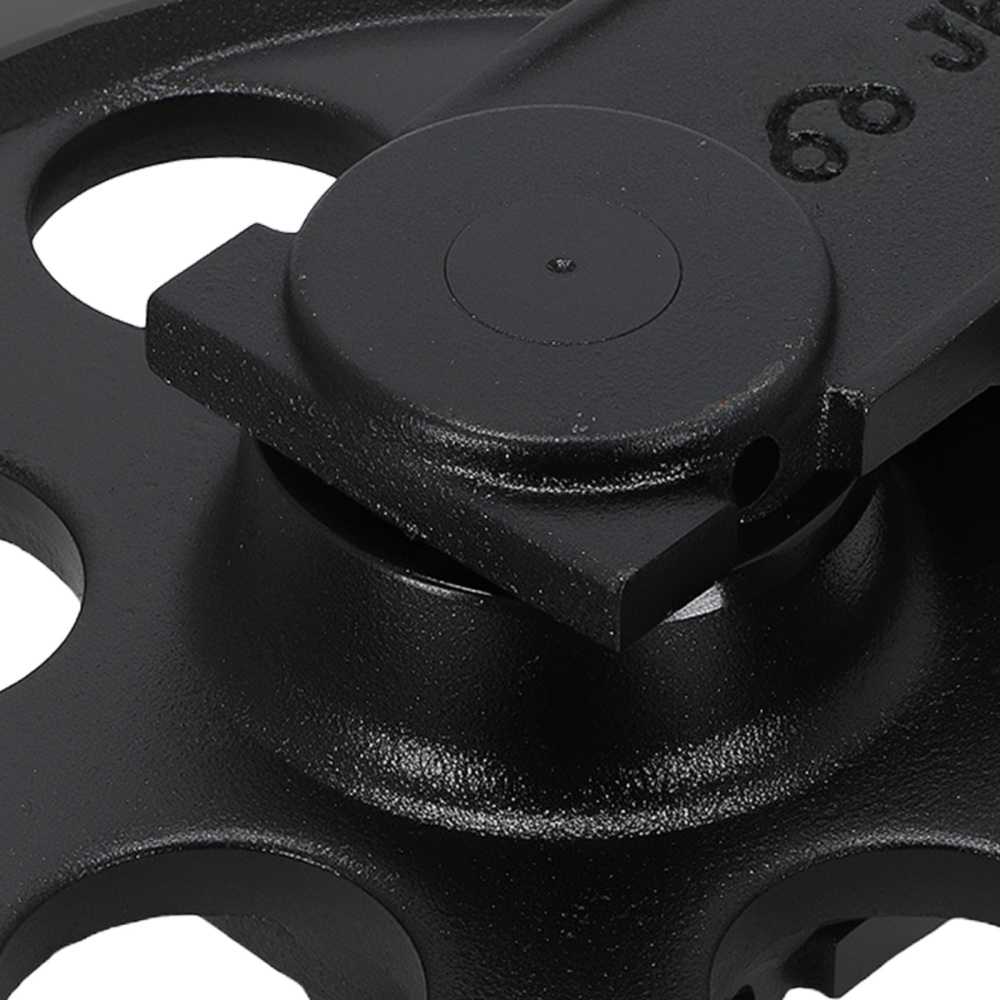 Black Front Idler Wheel compatible for Kubota K008-3 U10-3 Excavator RA02521302 Steel