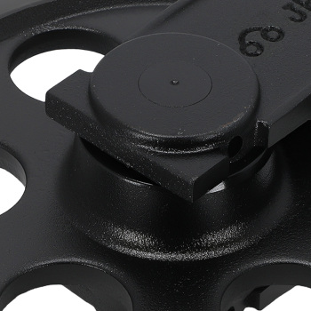 Black Front Idler Wheel compatible for Kubota K008-3 U10-3 Excavator RA02521302 Steel