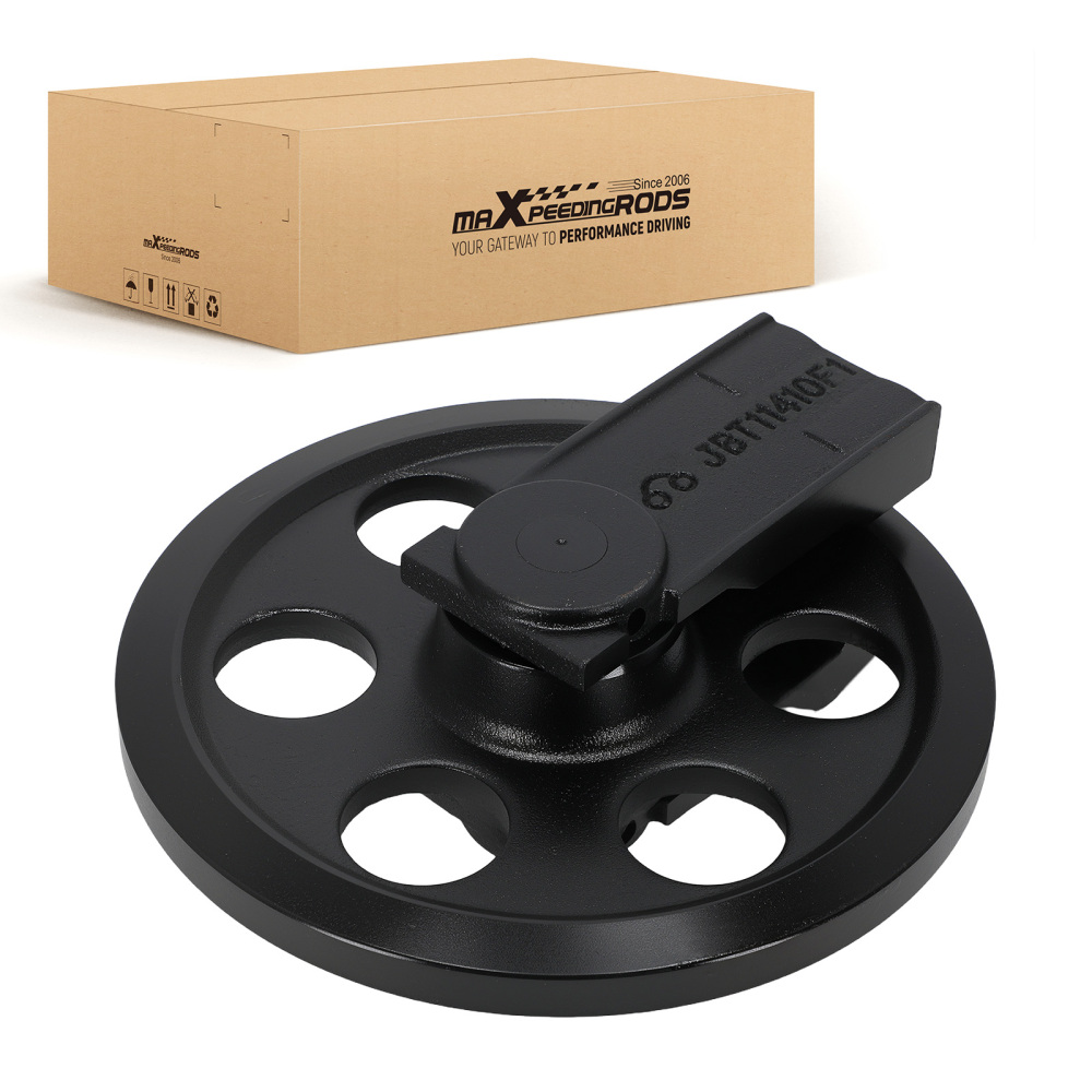 Black Front Idler Wheel compatible for Kubota K008-3 U10-3 Excavator RA02521302 Steel