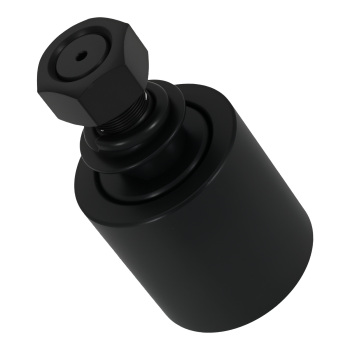Black Steel Top Roller compatible for CASE CK25/CK28/CK32 RC208-21904 Direct Replacement