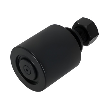 Black Steel Top Roller compatible for CASE CK25/CK28/CK32 RC208-21904 Direct Replacement