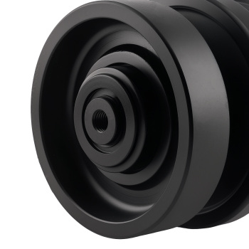 Black Bottom Roller compatible for Bobcat T550 T590 T595 T630 T650 T740 7228629 Steel