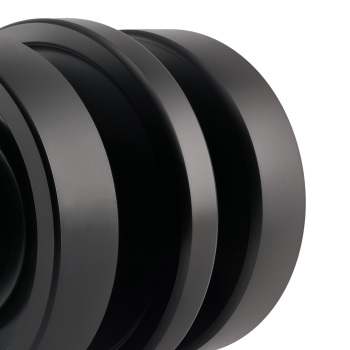 Black Bottom Roller compatible for Bobcat T550 T590 T595 T630 T650 T740 7228629 Steel