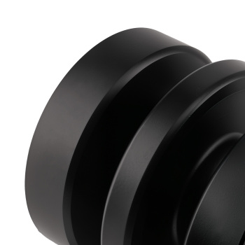 Black Bottom Roller compatible for Bobcat T550 T590 T595 T630 T650 T740 7228629 Steel