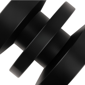 Bottom Roller Assembly compatible for Caterpillar 259B3 279C-2 289C-2 536-3549 Black Steel