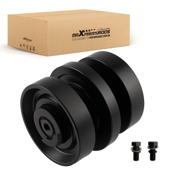 Bottom Roller Assembly compatible for Caterpillar 259B3 279C-2 289C-2 536-3549 Black Steel