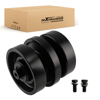 Bottom Roller compatible for Bobcat T550 T590 T630 Skid Steer Loader 7349355 Black Steel