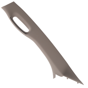 Front Left Driver Grab Handle compatible for Dodge Ram 1500/2500/3500 Beige 1TE75BD1AA