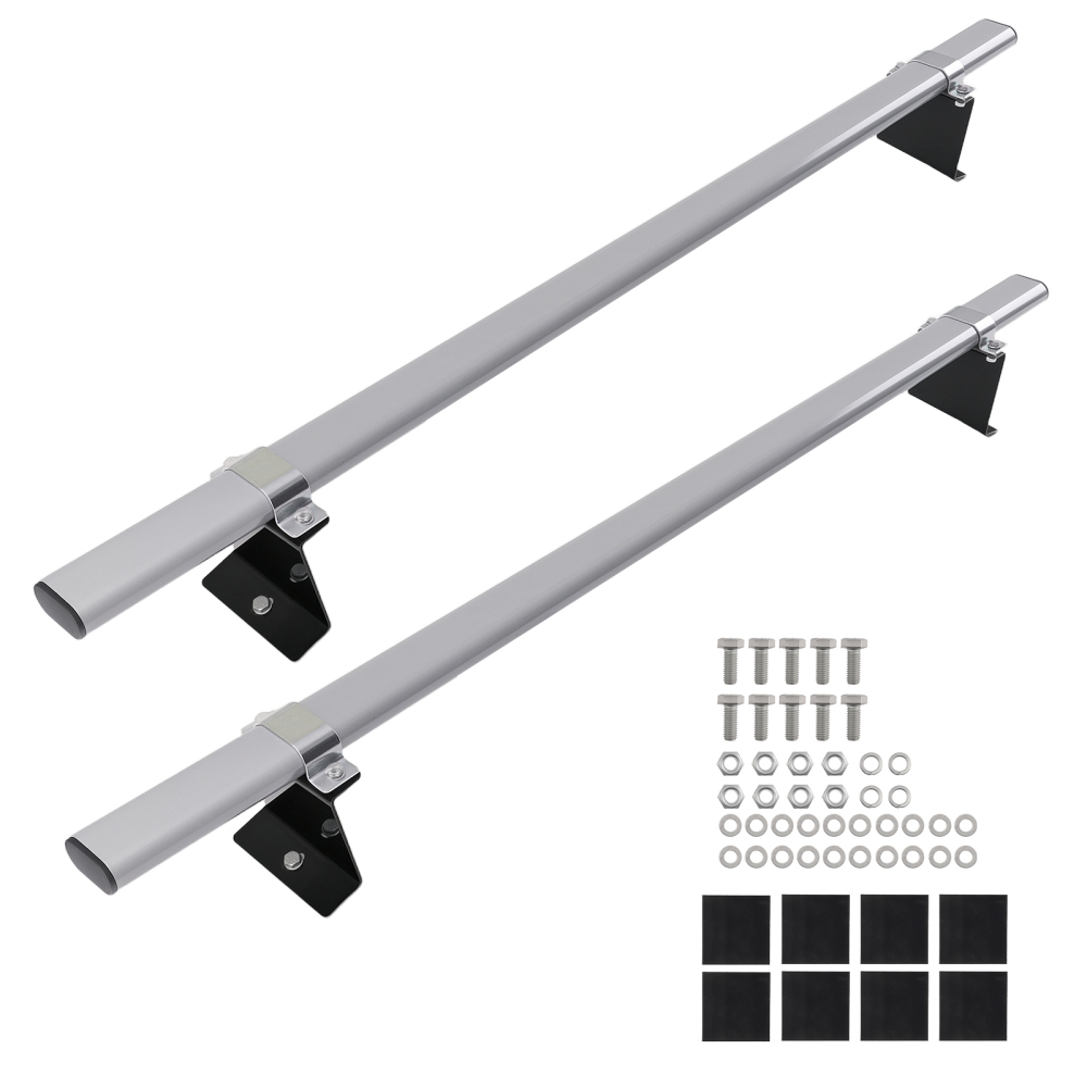 2 Bar Roof Rack compatible for Citroen Berlingo Van 2008-2018 85kg Carbon Steel 1355mm