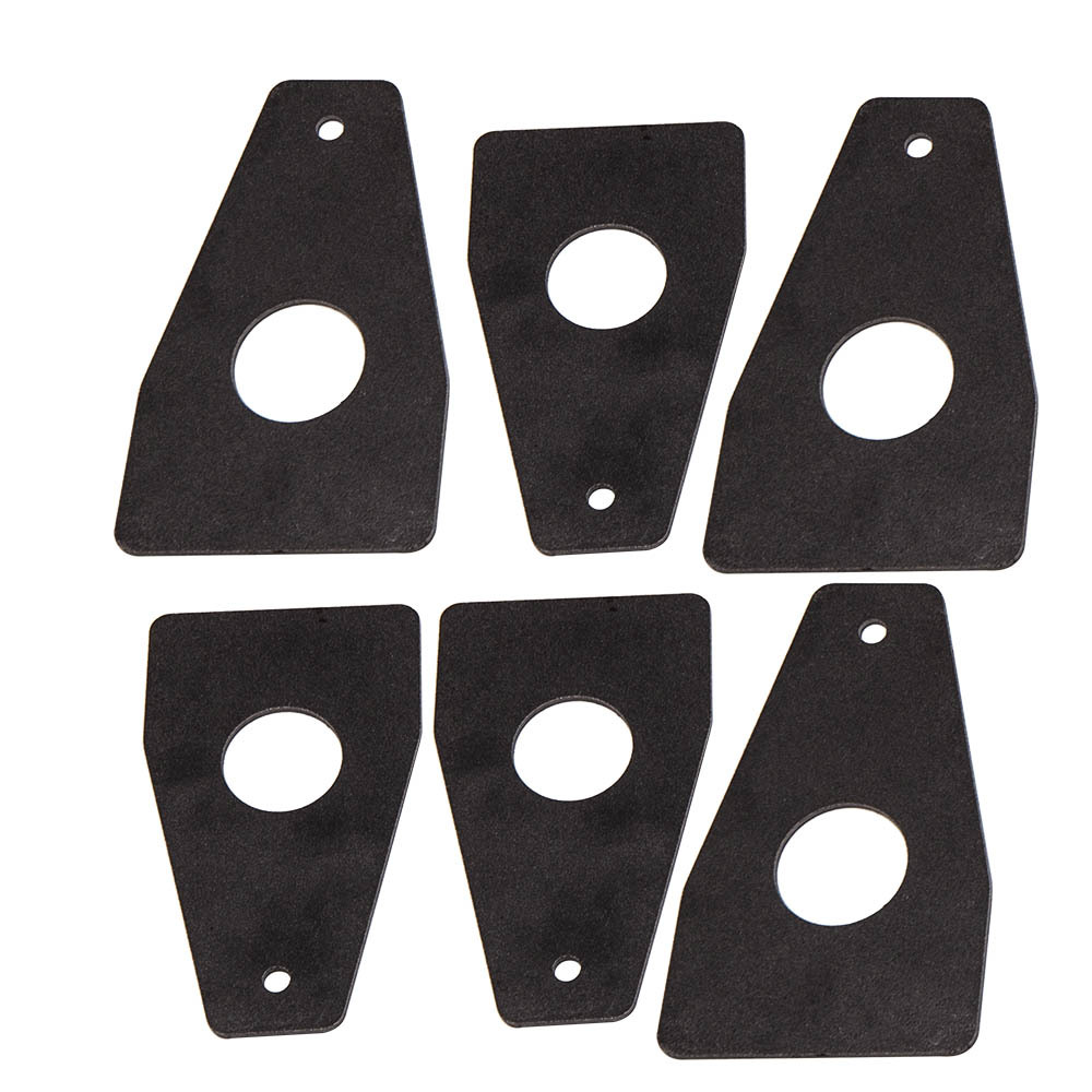 6pcs Universal Roof Rack Gutter Mounts compatible for Jeep Cherokee New