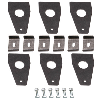 6pcs Universal Roof Rack Gutter Mounts compatible for Jeep Cherokee New